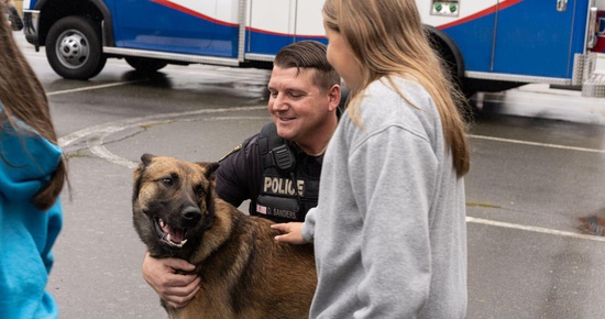 Sheriff's office honors Crescent City hero with K9 name, News